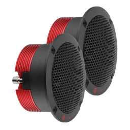 Indy TW/Red 4Ohm 130w RMS High Power Compact Neodymium Compression Type Tweeters (Pair)